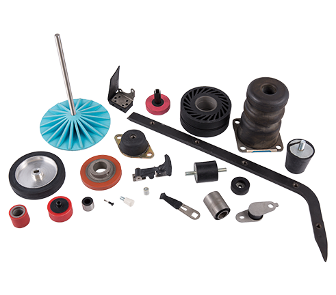 본딩을 삽입하는 고무          